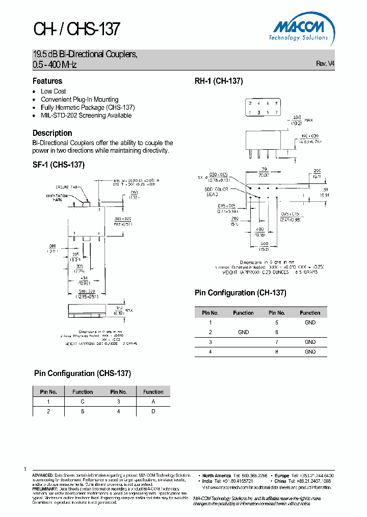 CHS-137_4857054.PDF Datasheet