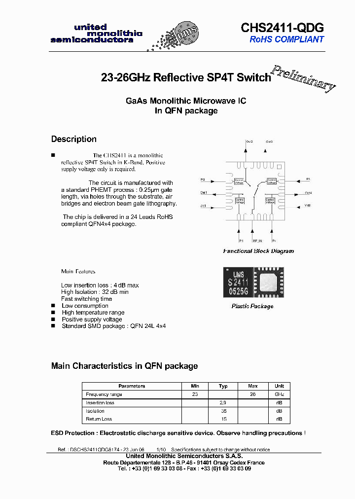 CHS2411-QDG_4274276.PDF Datasheet