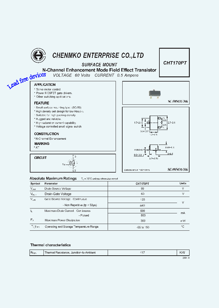 CHT170PT_4581996.PDF Datasheet