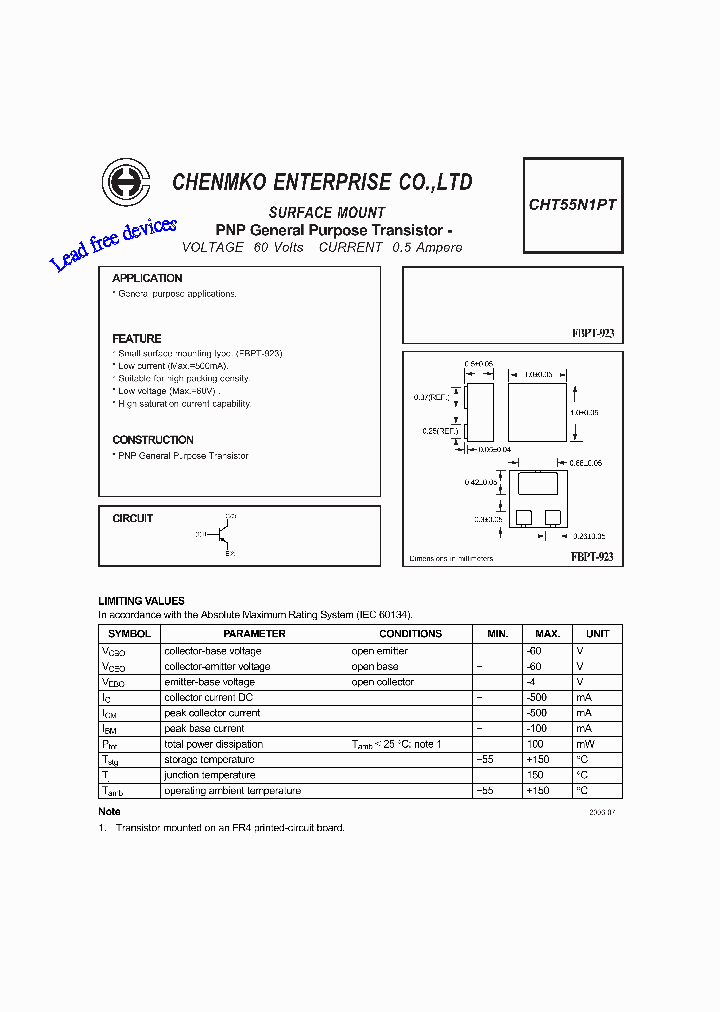 CHT55N1PT_4681489.PDF Datasheet