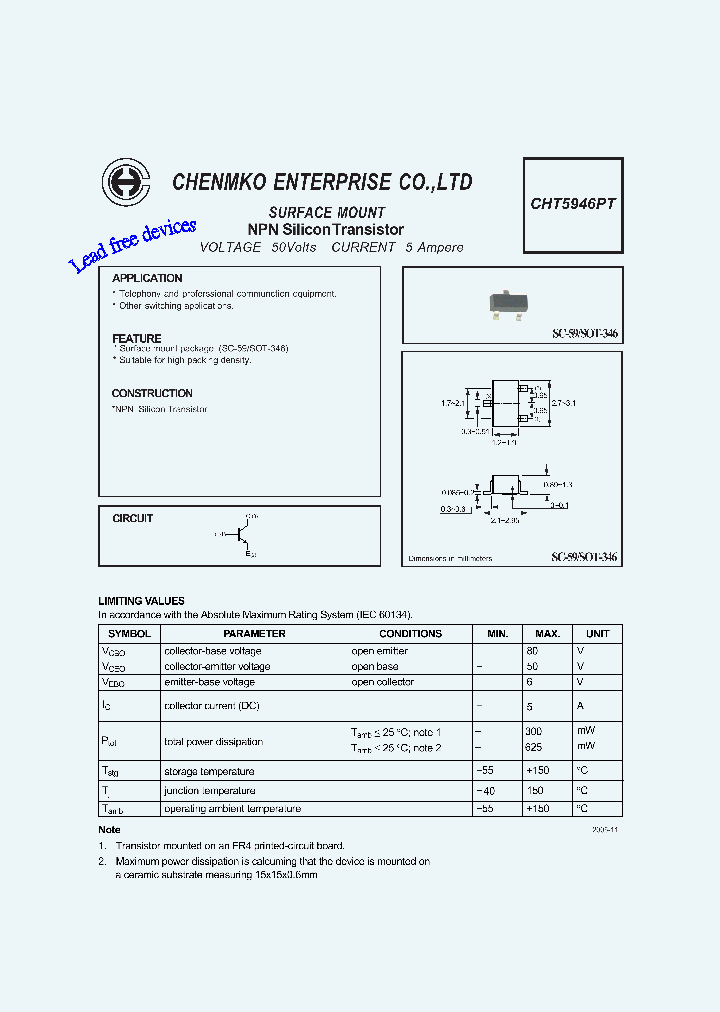CHT5946PT_4449407.PDF Datasheet
