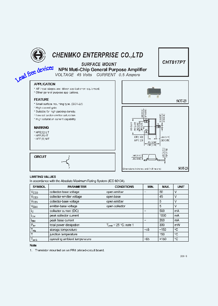 CHT817PT_4490062.PDF Datasheet