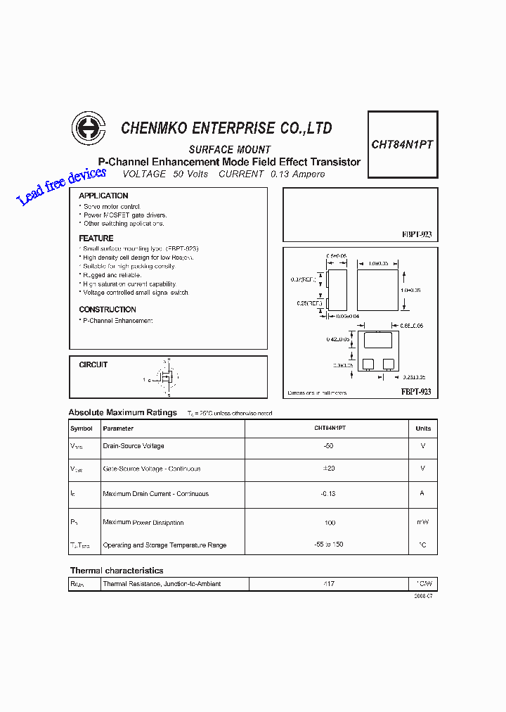 CHT84N1PT_4681462.PDF Datasheet