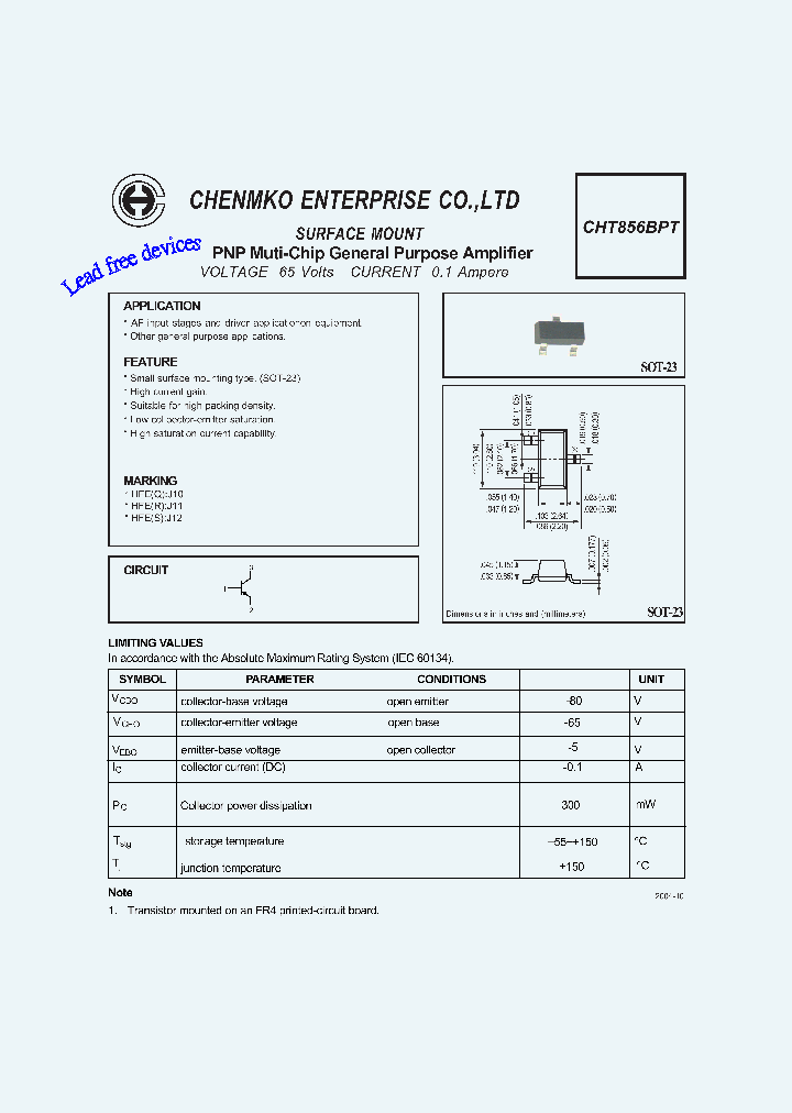 CHT856BPT_4772039.PDF Datasheet