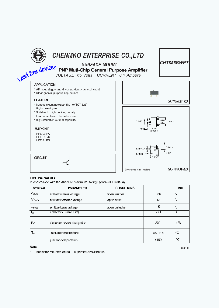 CHT856BWPT_4681470.PDF Datasheet