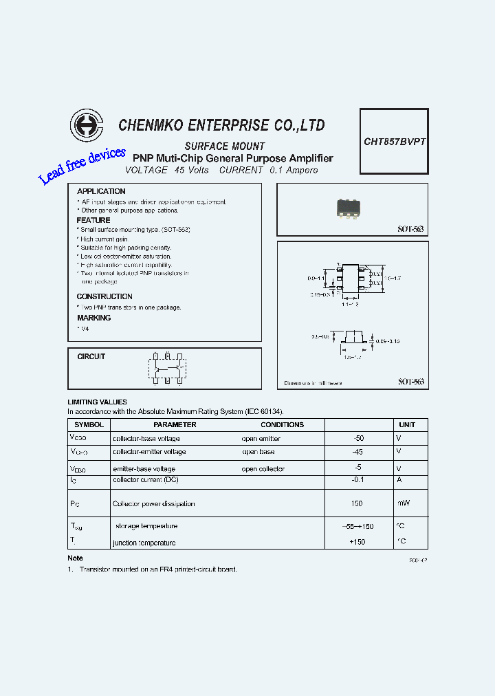 CHT857BVPT_4624955.PDF Datasheet