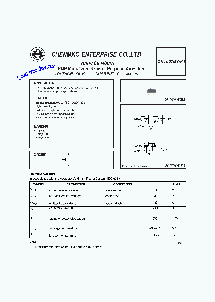 CHT857BWPT_4624956.PDF Datasheet