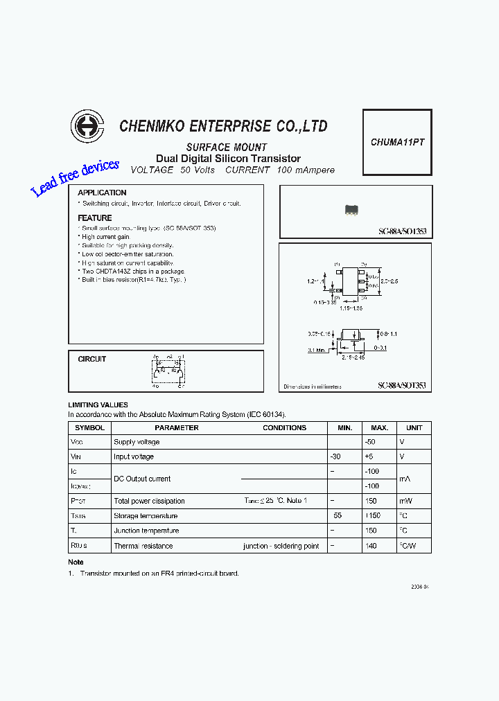 CHUMA11PT_4463033.PDF Datasheet