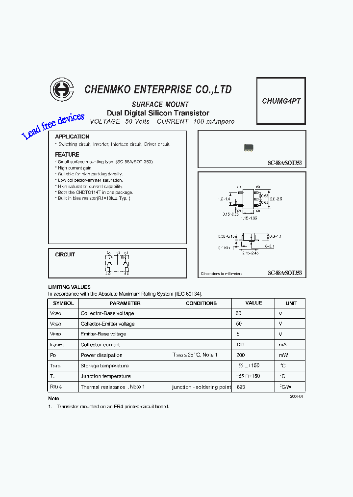 CHUMG4PT_4502142.PDF Datasheet