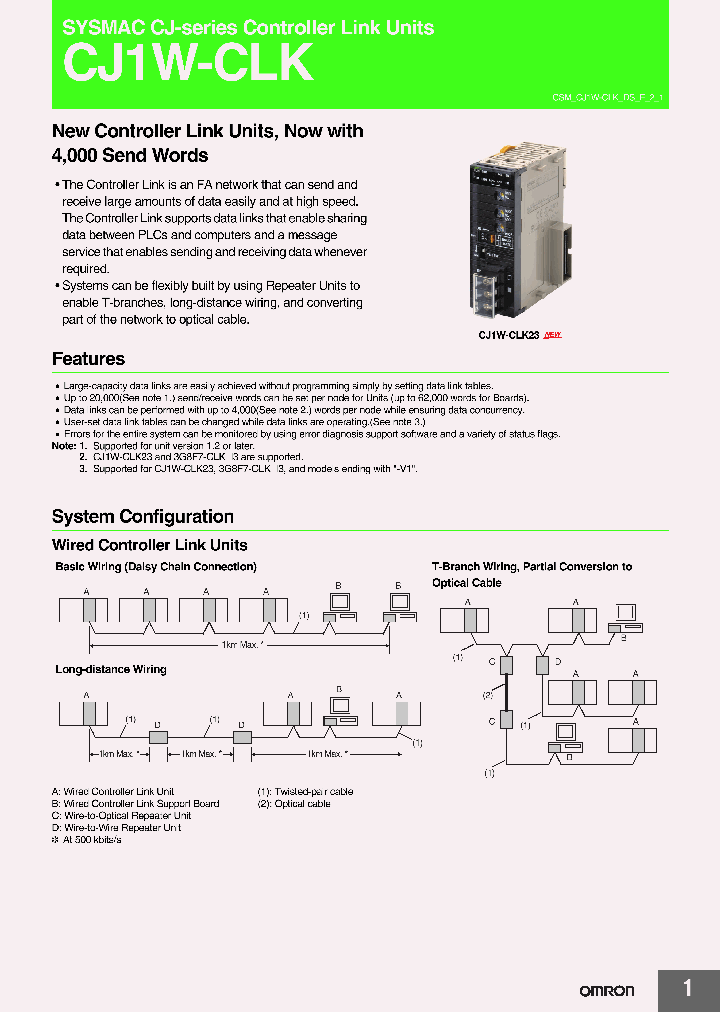 CJ1W-CLK21-V1_4561877.PDF Datasheet