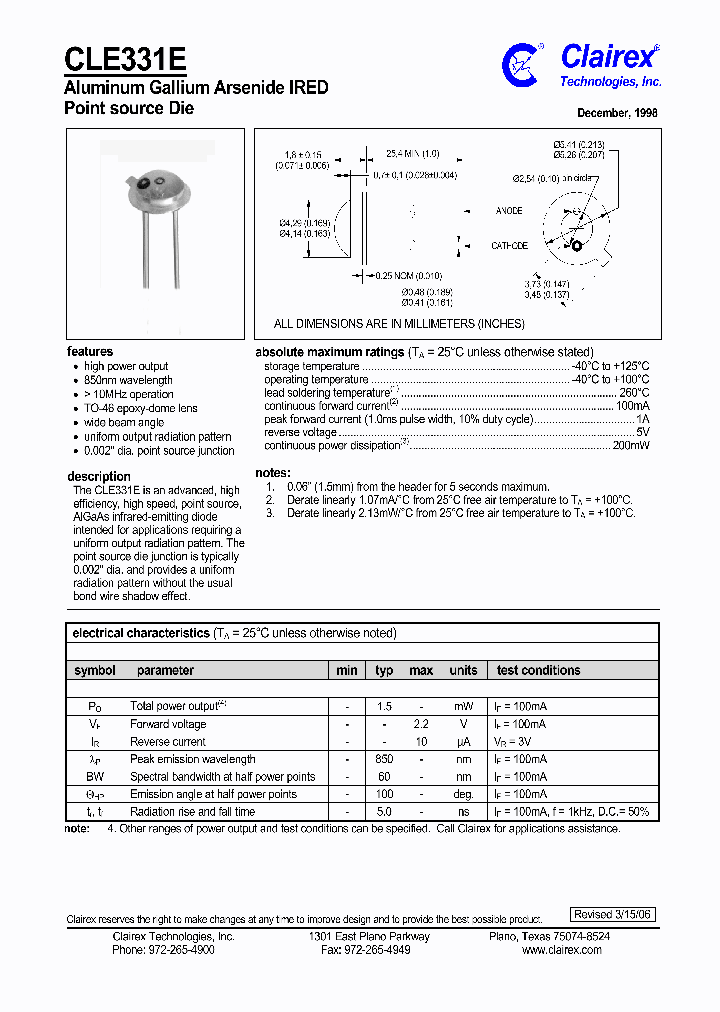 CLE331E_4630876.PDF Datasheet