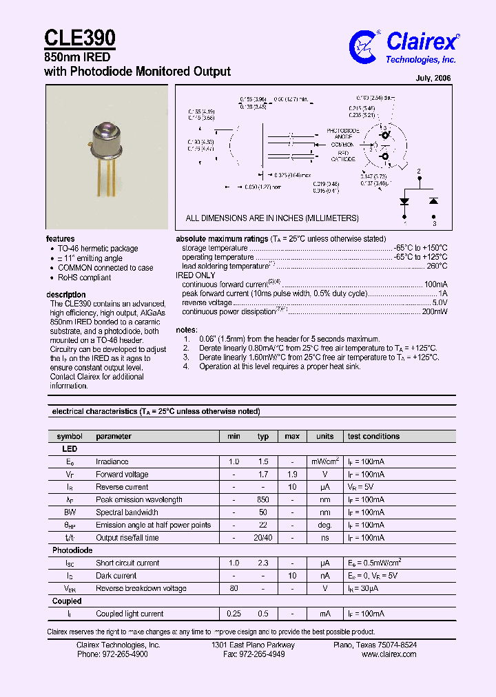 CLE390_4729380.PDF Datasheet