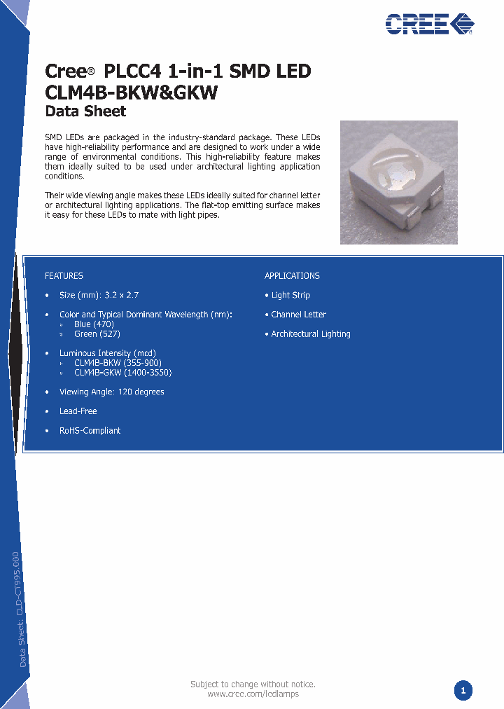 CLM4B-GKW_4914236.PDF Datasheet
