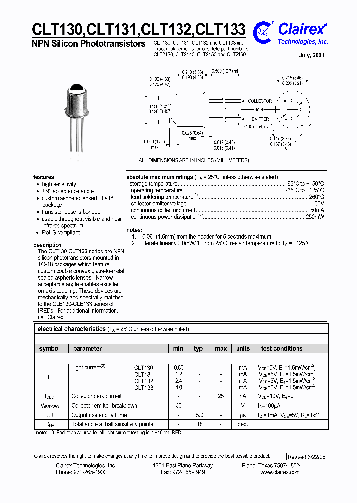 CLT130_4914139.PDF Datasheet