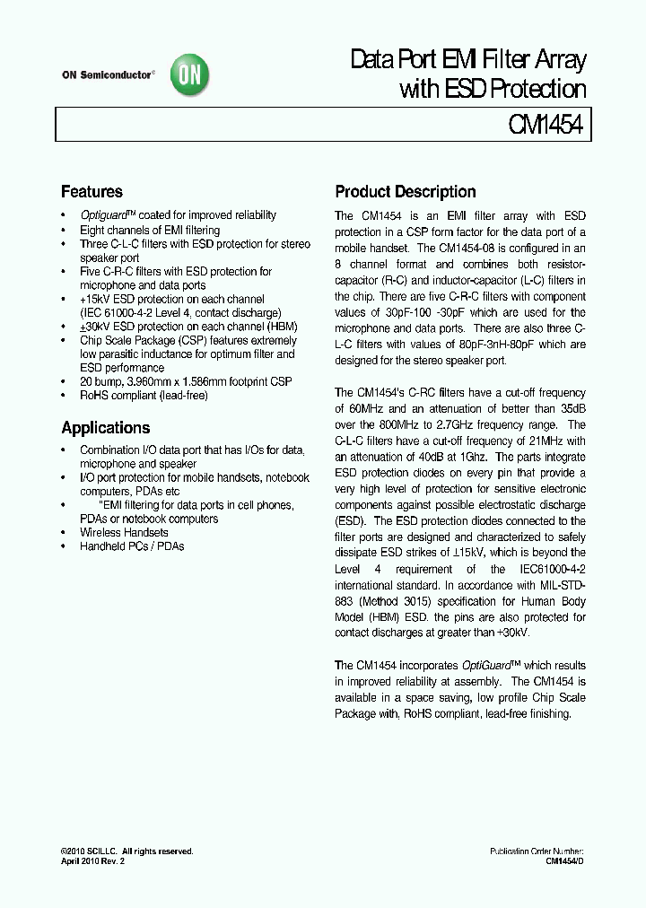 CM1454-08CP_4707518.PDF Datasheet