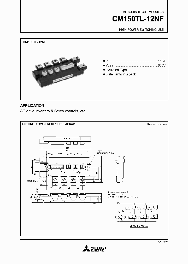 CM150TL-12NF_4283015.PDF Datasheet