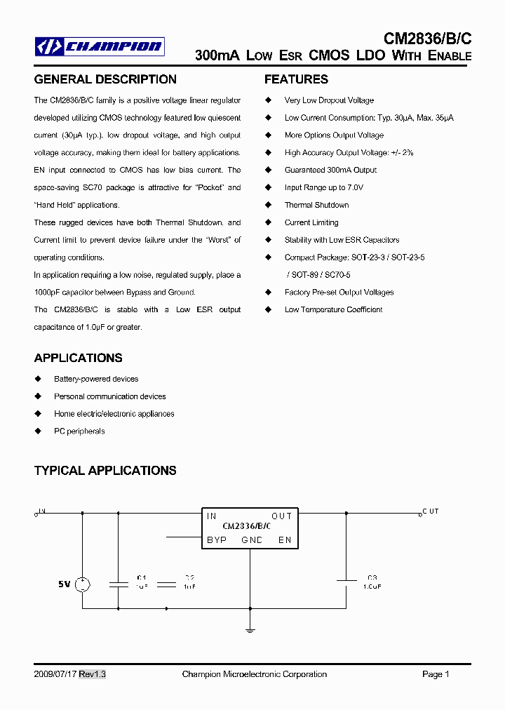 CM2836GSIM23_4535818.PDF Datasheet