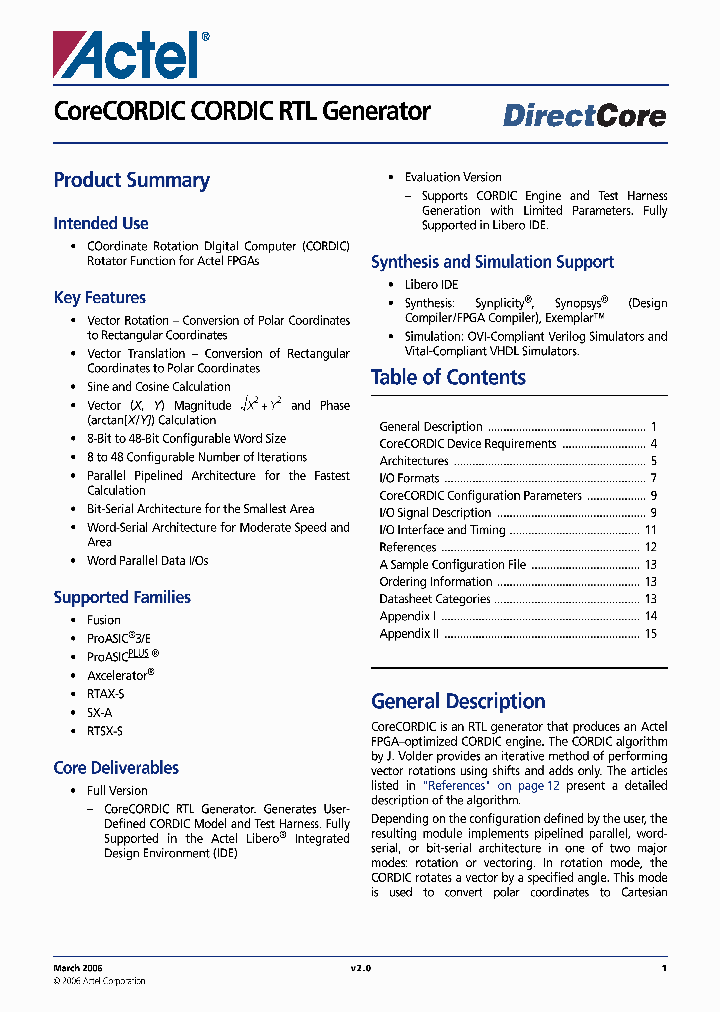 CORECORDIC-AR_4280576.PDF Datasheet