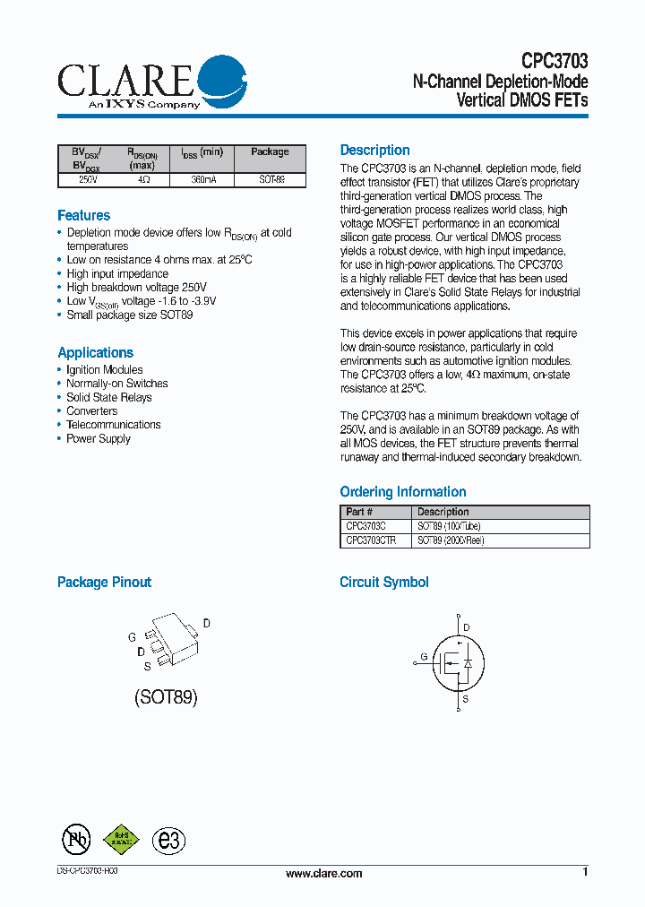 CPC3703CTR_4510546.PDF Datasheet