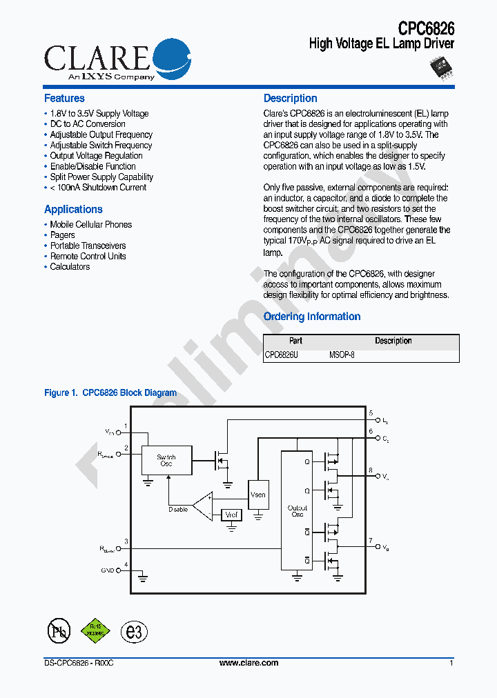 CPC6826_4564353.PDF Datasheet