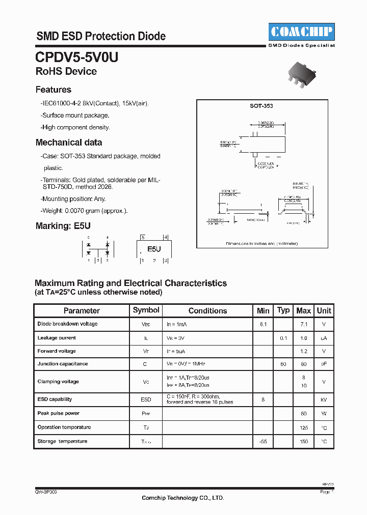 CPDV5-5V0U_4742068.PDF Datasheet