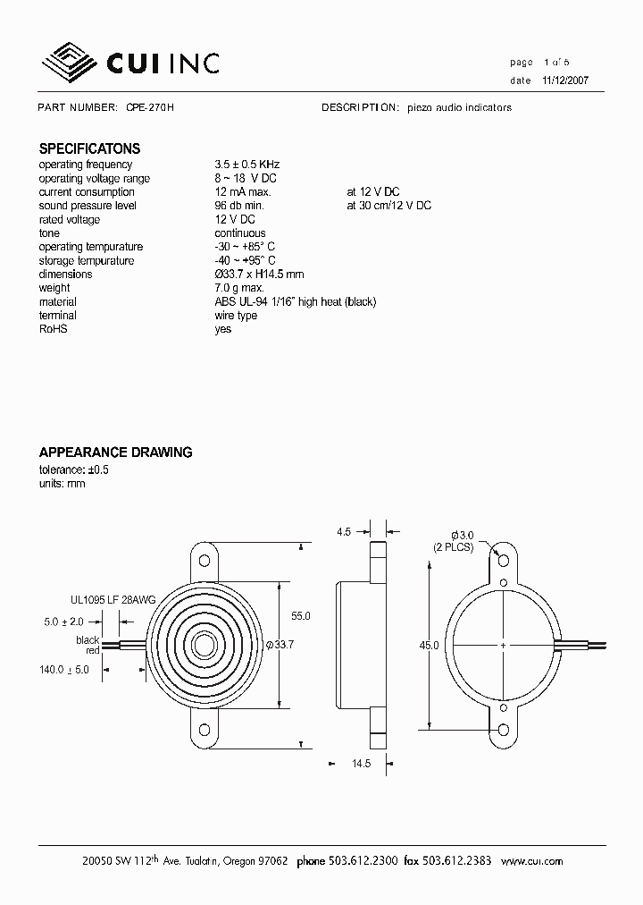 CPE-270H_4665835.PDF Datasheet
