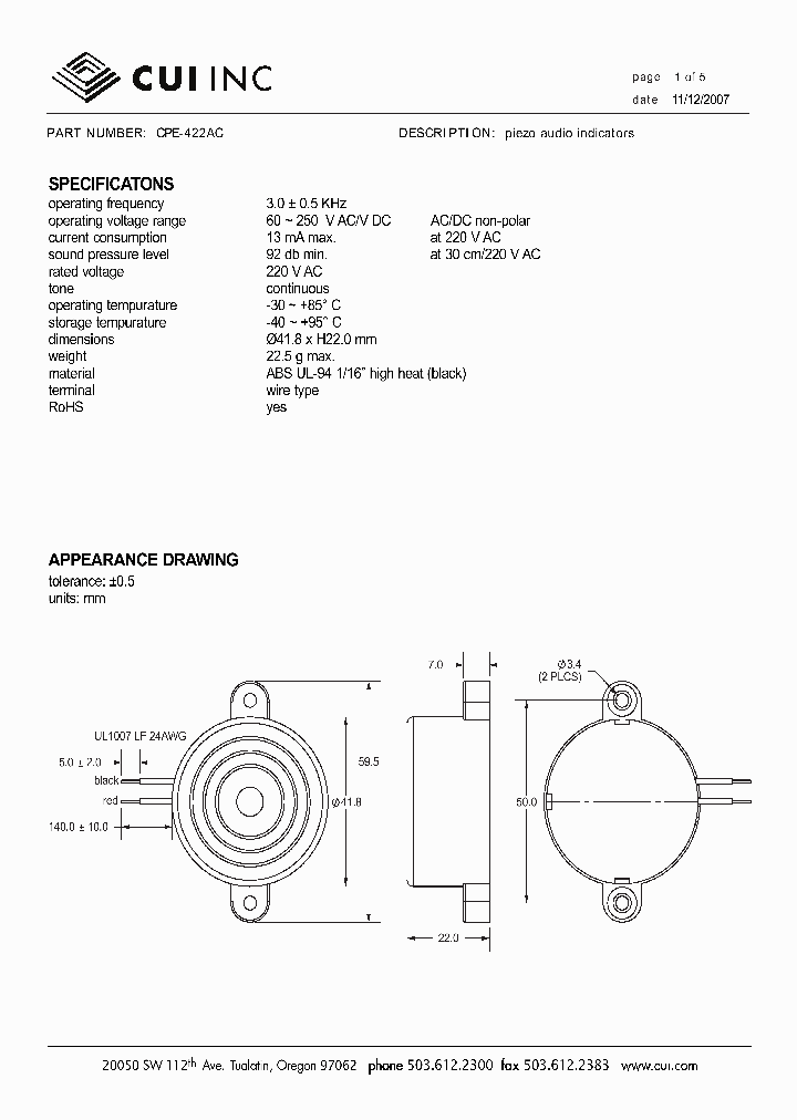CPE-422AC_4395741.PDF Datasheet