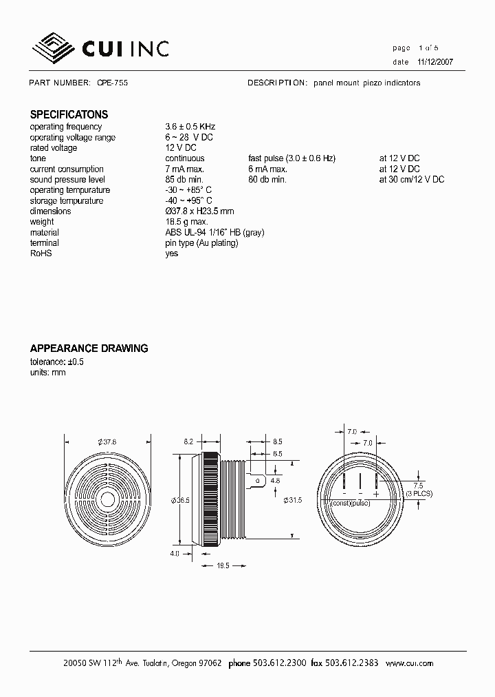 CPE-755_4490642.PDF Datasheet
