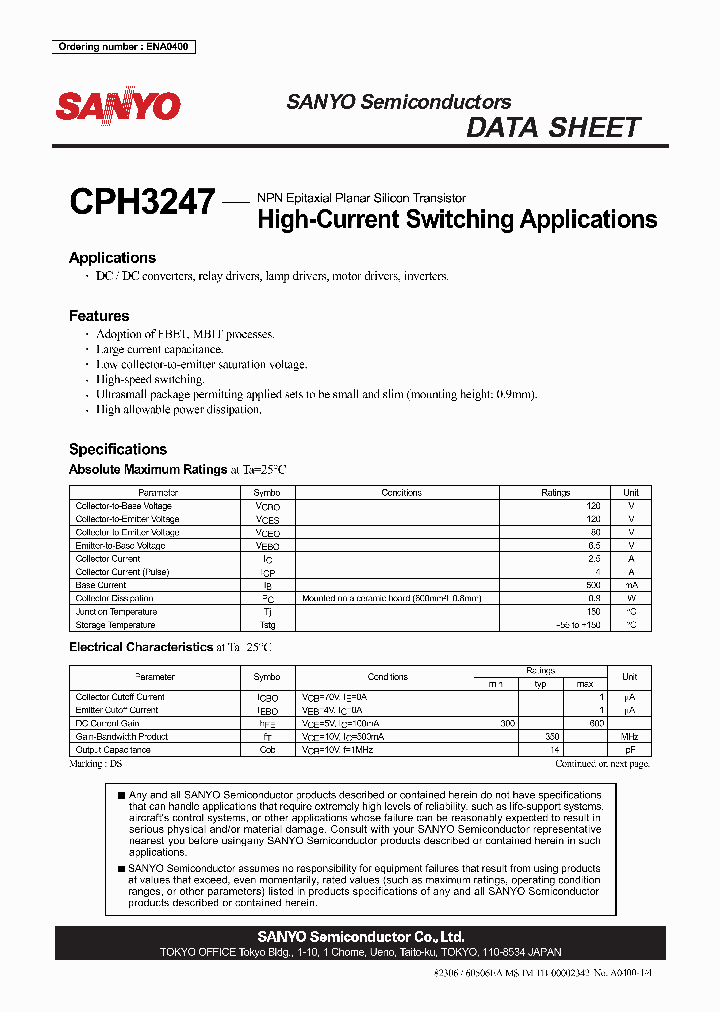 CPH3247_4323590.PDF Datasheet