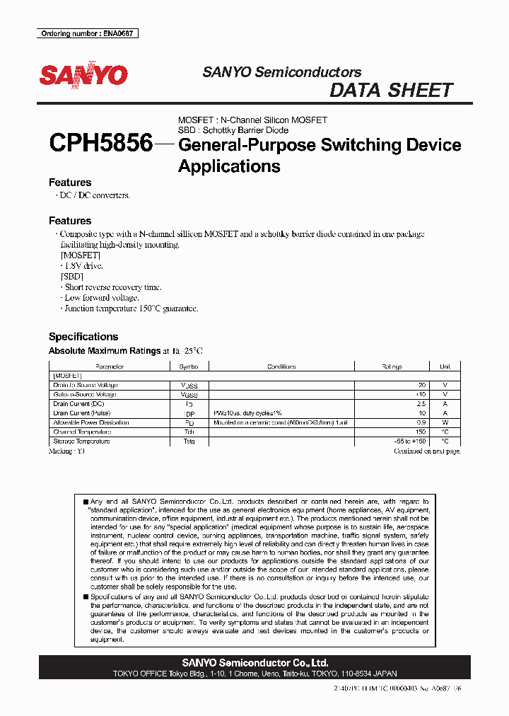 CPH5856_4393124.PDF Datasheet