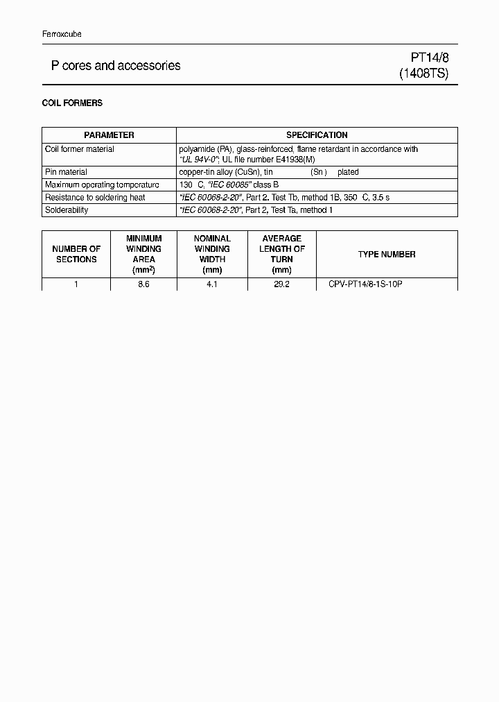 CPV-PT8-10P-Z_4569266.PDF Datasheet