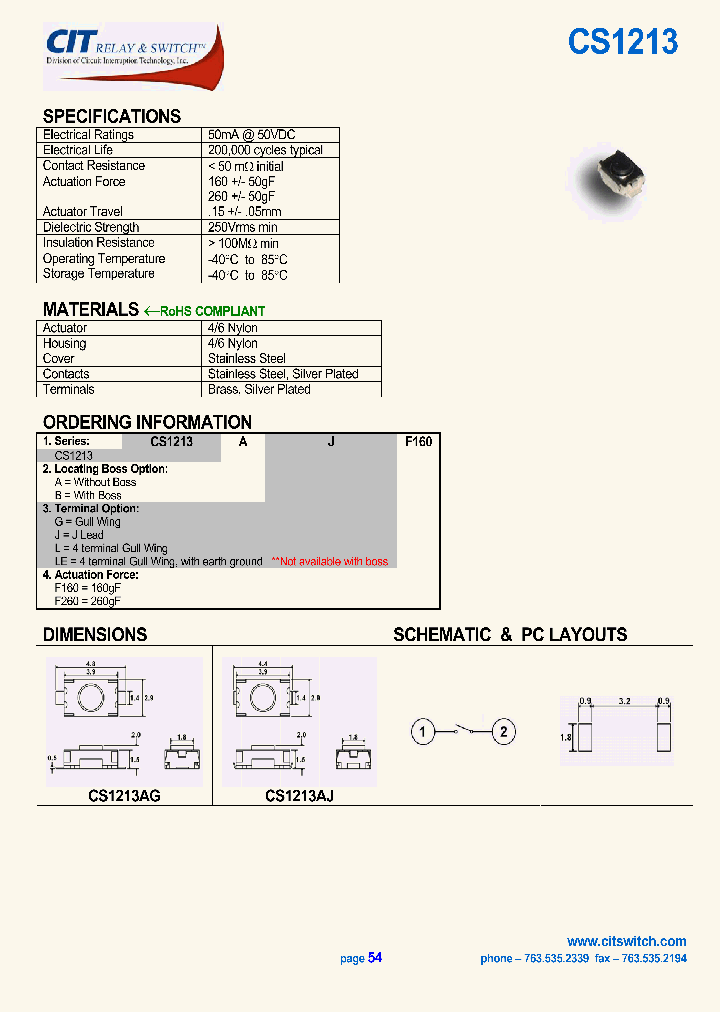 CS1213AJF260_4599527.PDF Datasheet