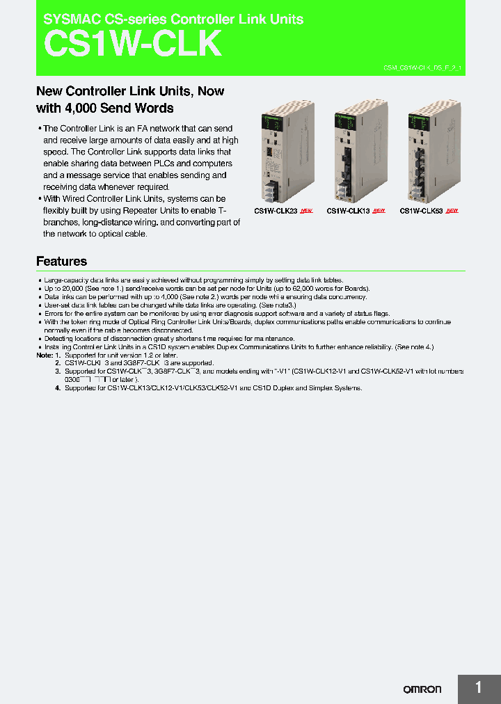 CS1W-CLK21-V1_4561878.PDF Datasheet