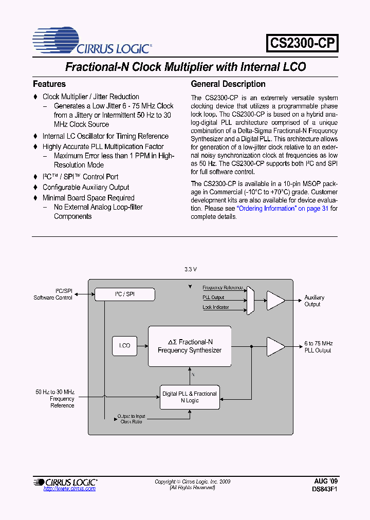 CS2300CP-CZZ_4615336.PDF Datasheet