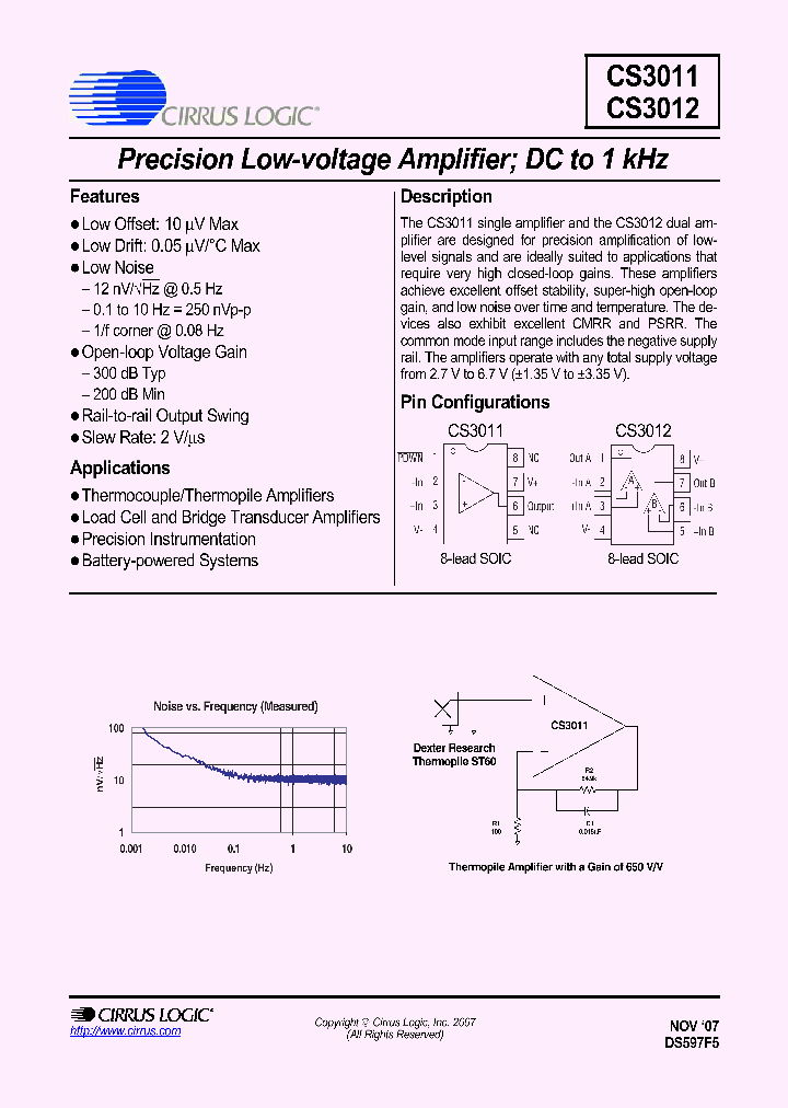 CS3011-ISZ_4378199.PDF Datasheet