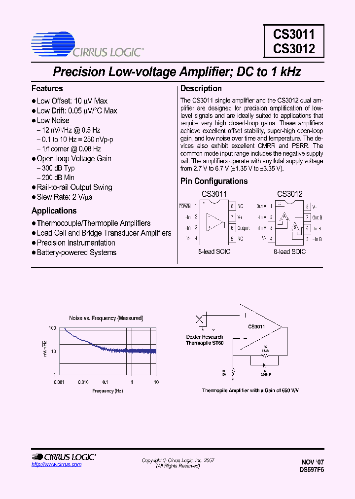 CS3012-ISZ_4873813.PDF Datasheet