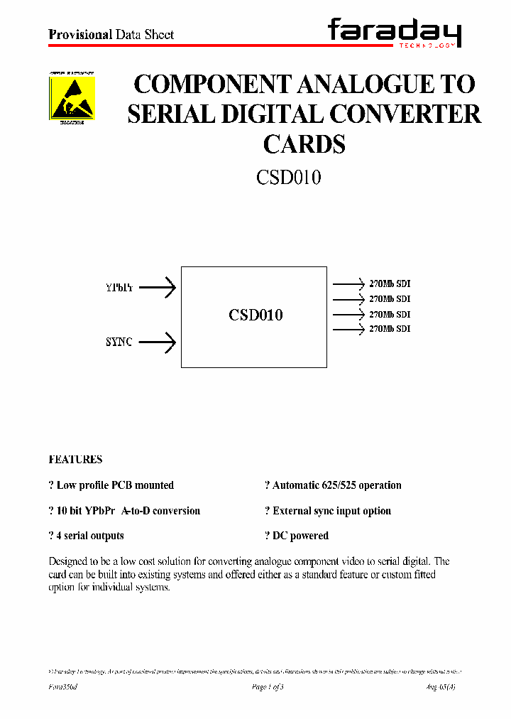 CSD010_4454661.PDF Datasheet