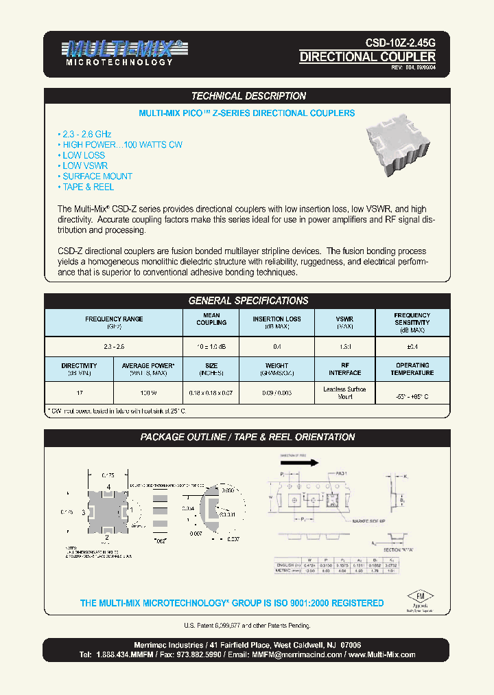 CSD-10Z-245G_4384174.PDF Datasheet