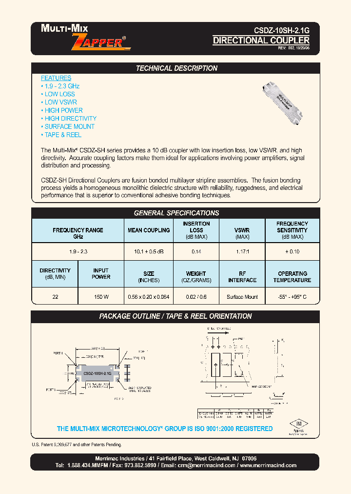 CSDZ-10SH-21G_4383567.PDF Datasheet