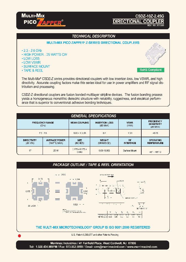 CSDZ-10Z-245G_4708981.PDF Datasheet
