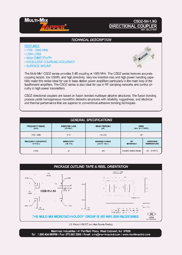 CSDZ-5H-19G_4383580.PDF Datasheet