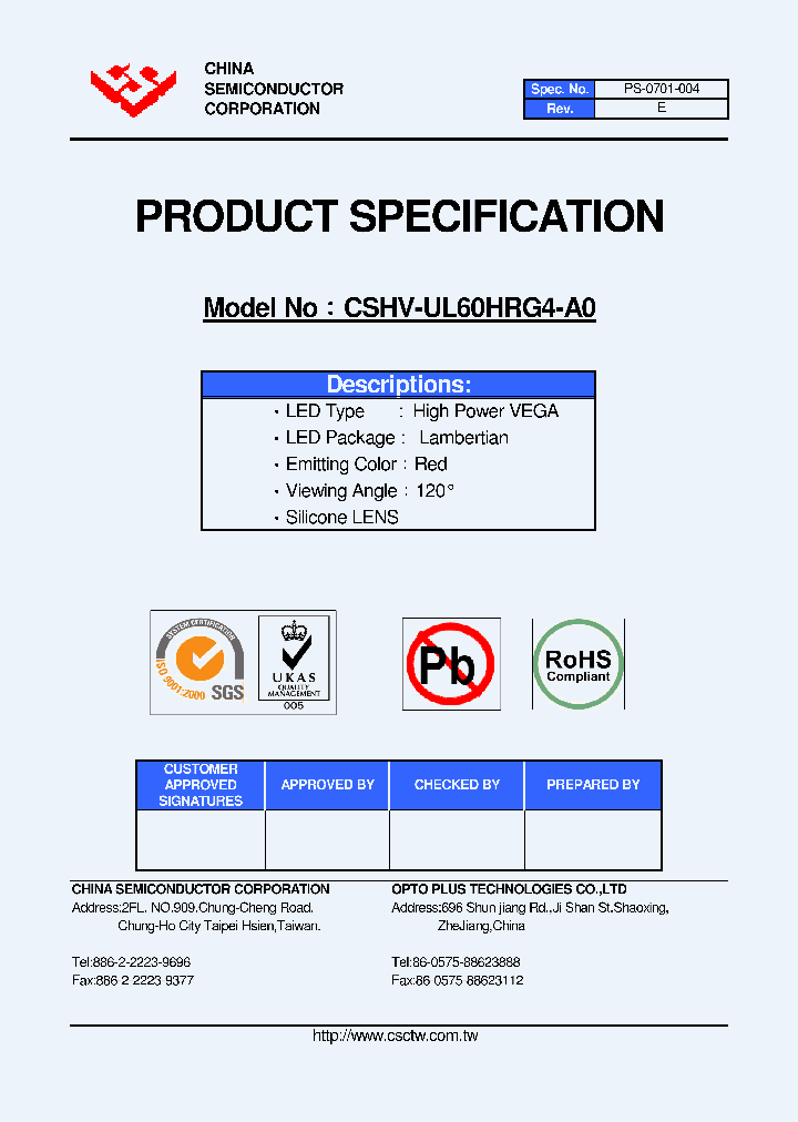 CSHV-UL60HRG4-A0_4531581.PDF Datasheet