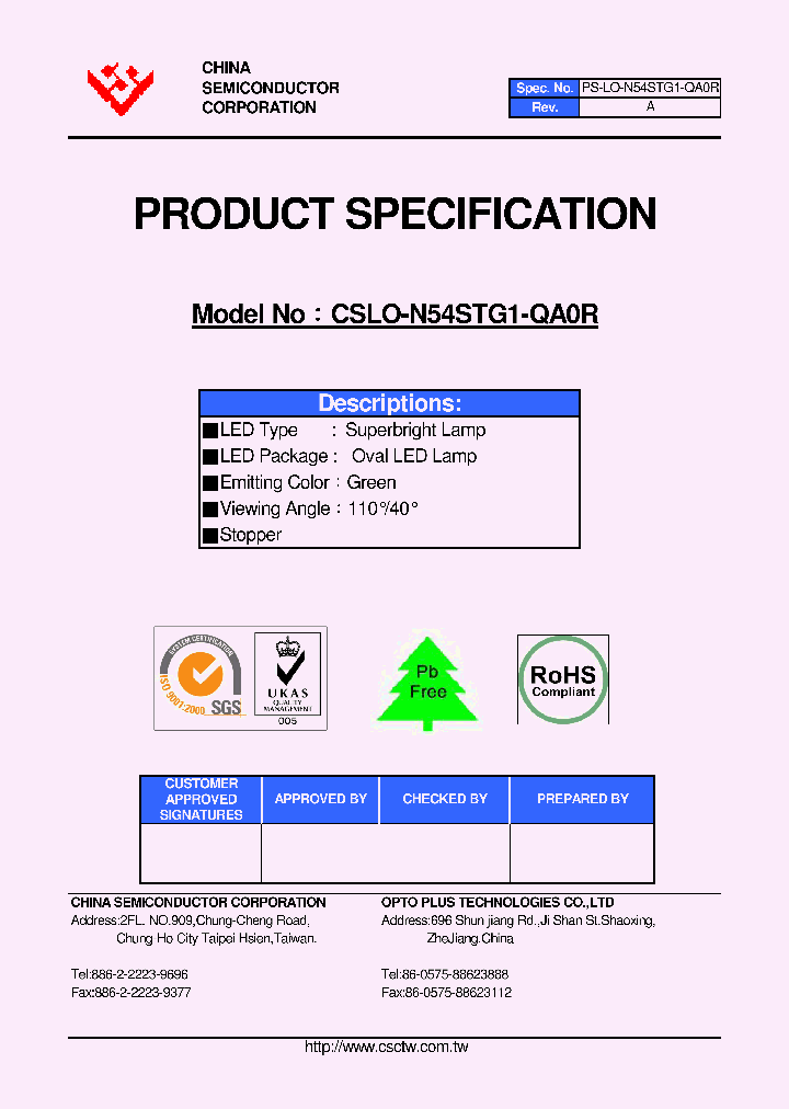 CSLO-N54STG1-QA0R_4437857.PDF Datasheet
