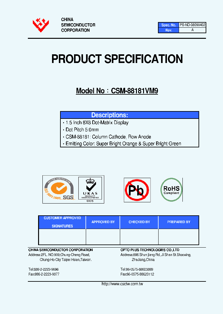 CSM-88181VM9_4737842.PDF Datasheet