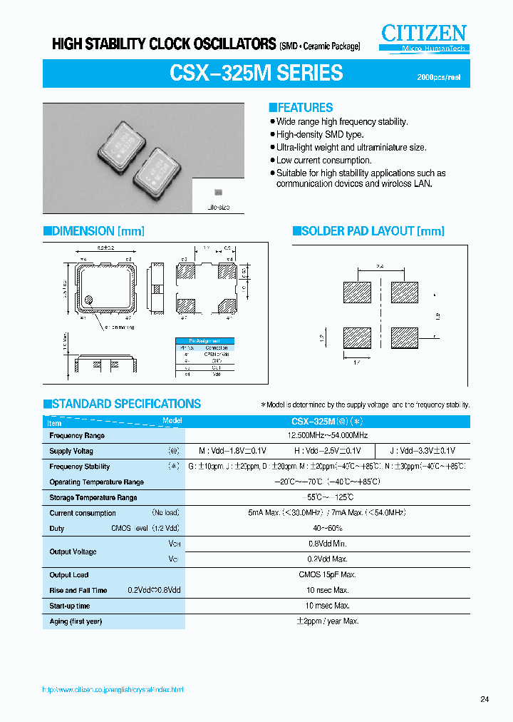 CSX-325M_4393336.PDF Datasheet