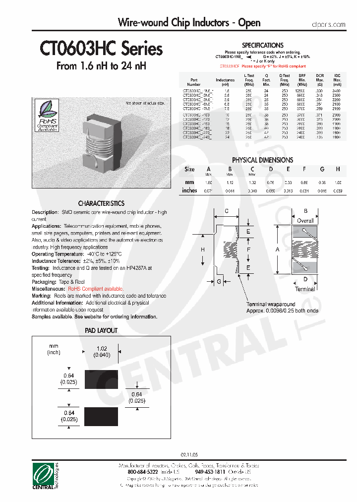 CT0603HCG-100G_4459609.PDF Datasheet