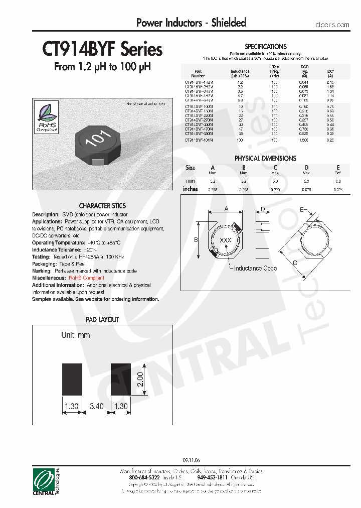 CT914BYF-100M_4571194.PDF Datasheet