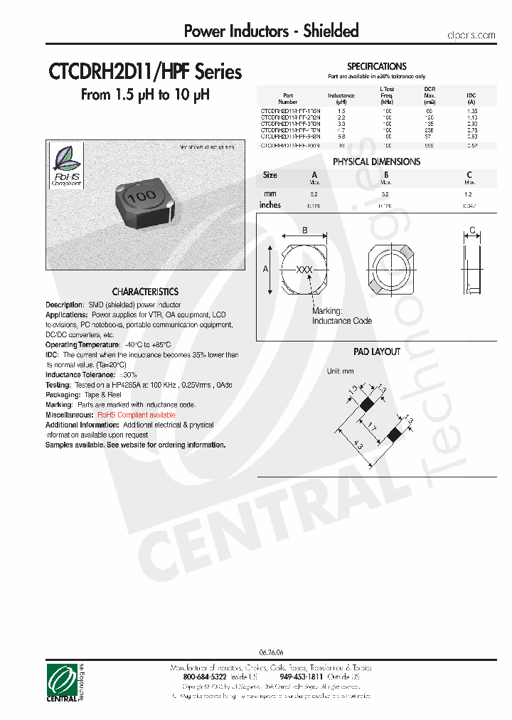 CTCDRH2D11H_4469025.PDF Datasheet