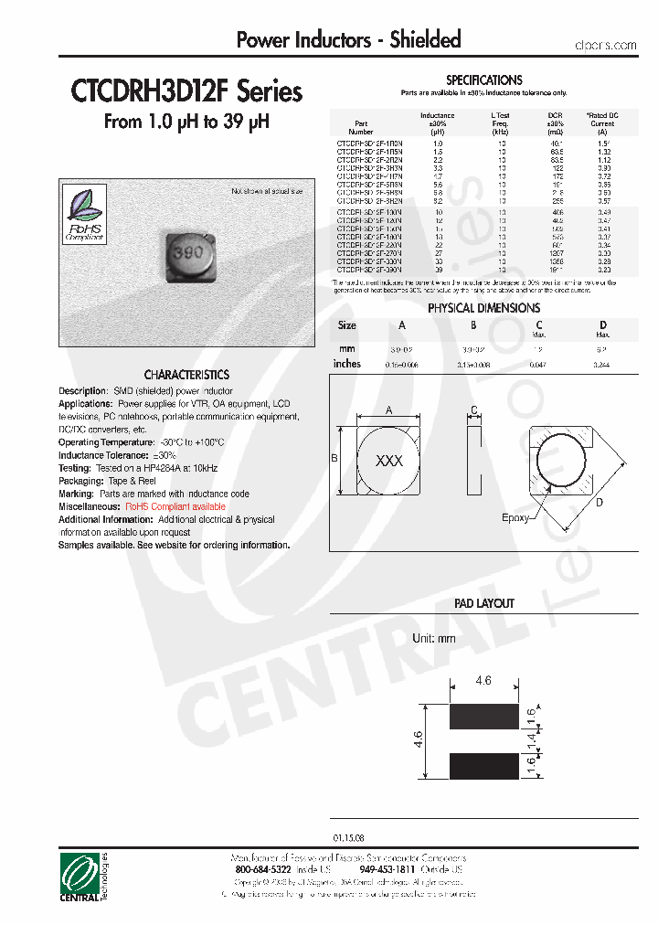 CTCDRH3D12F_4438921.PDF Datasheet