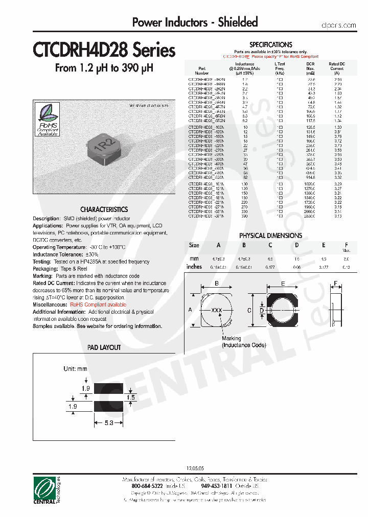 CTCDRH4D28-820N_4450128.PDF Datasheet